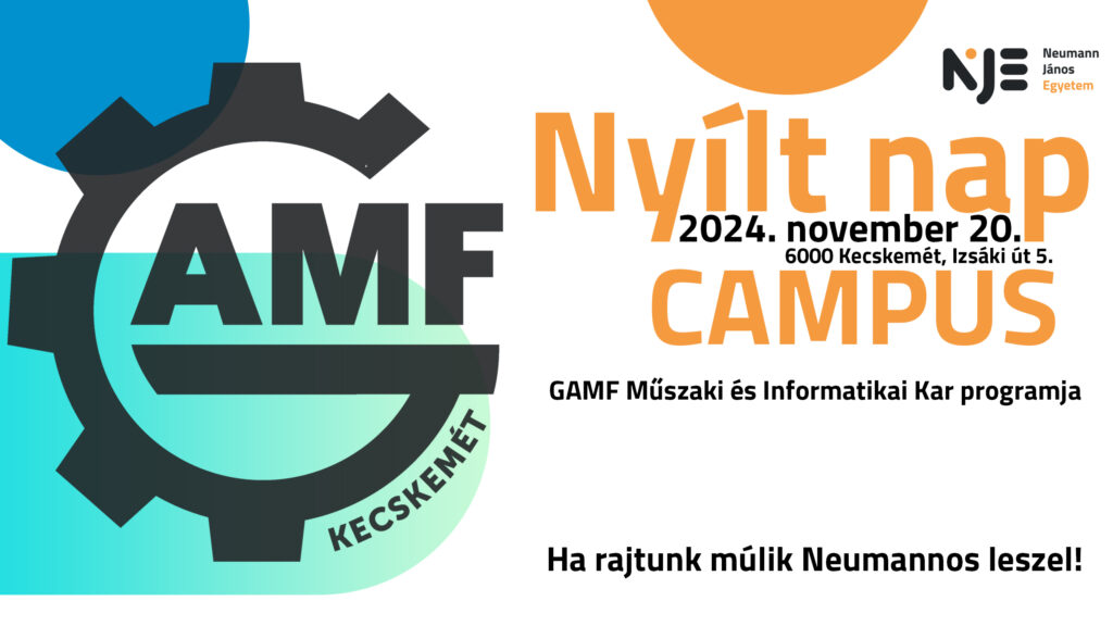 GAMF nyílt nap 2024